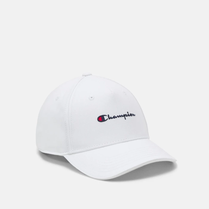 Šiltovka CHAMPION biela Baseball Cap Junior Lifestyle CAP 802421 WW001 WHT-N