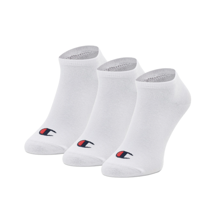 Ponožky Champion biele 3 páry 3pk Sneaker Socks U24560 WW001