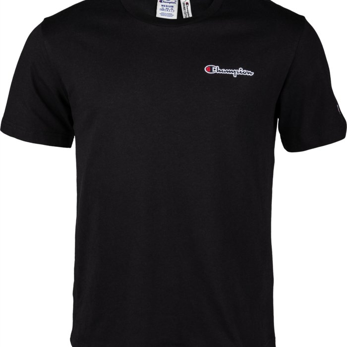 Tričko CHAMPION čierne Crewneck T Shirt 117367 KK001 NBK