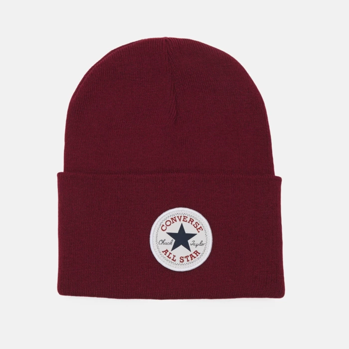 Čiapka Converse bordová Chuck Patch Beanie 10022137 A11