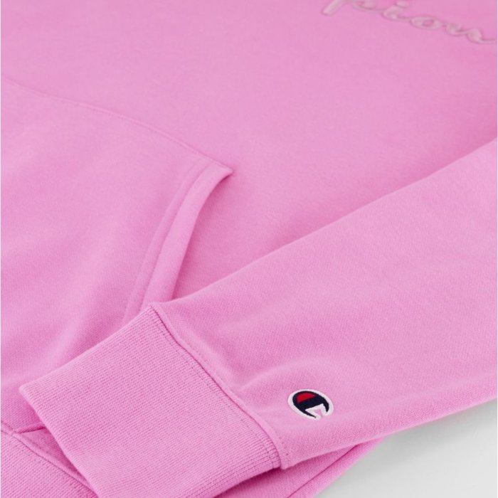 Mikina CHAMPION ružová Hooded Sweatshirt 218486 PS179 PTP