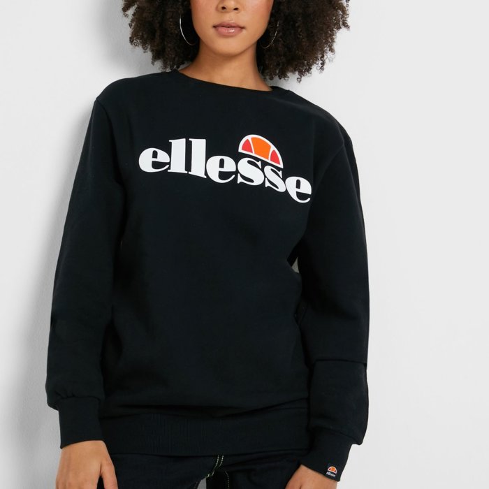 Mikina ELLESSE čierna AGATA CREW SWEATSHIRT SGS03238 011 BLK