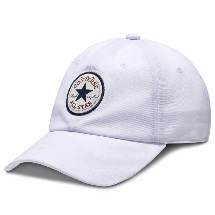 Šiltovka Converse biela TIPOFF BASEBALL Cap Mpu 10022134 A02