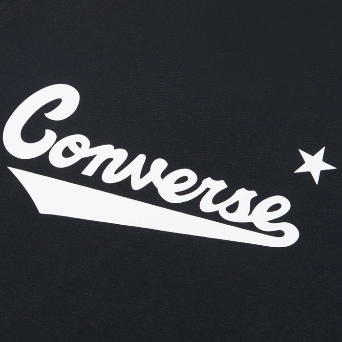 Tričko Converse čierne W CENTER FRONT LOGO TEE 10018268-A01
