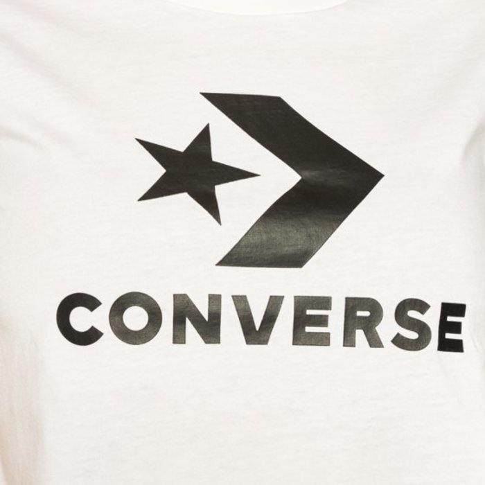 Tričko Converse biele W STAR CHEVRON TEE 10018569-A01