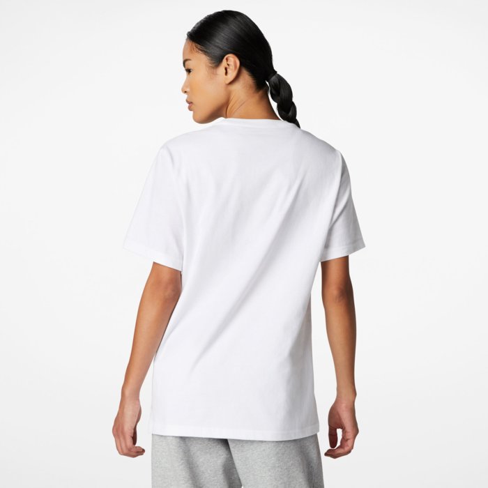 Tričko Converse biele CLASSIC LEFT CHEST SS TEE 10023876 A01