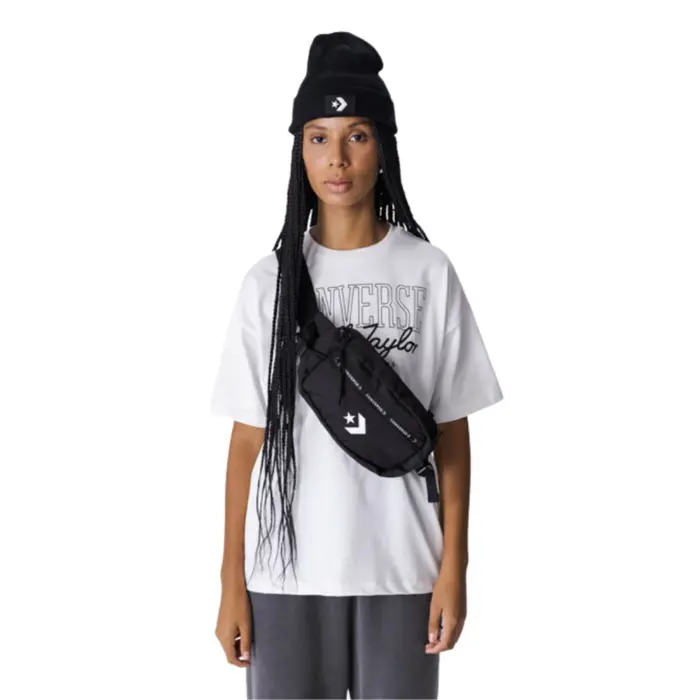 Taška na pás Converse čierna TRANSITION SLING 10025361 A01