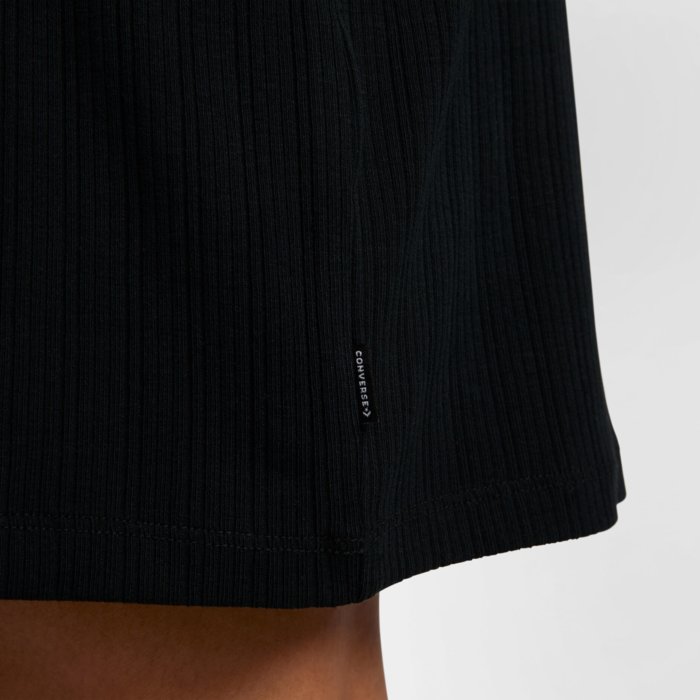 Šaty Converse čierne SCOOP KNIT DRESS 10025452 A01