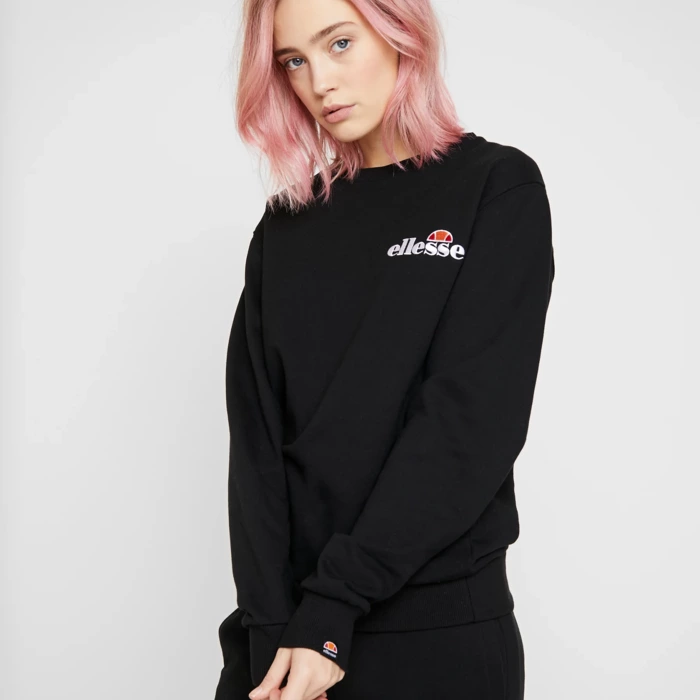 Mikina ELLESSE čierna TRIOME SWEATSHIRT SGS08847 011 BLK