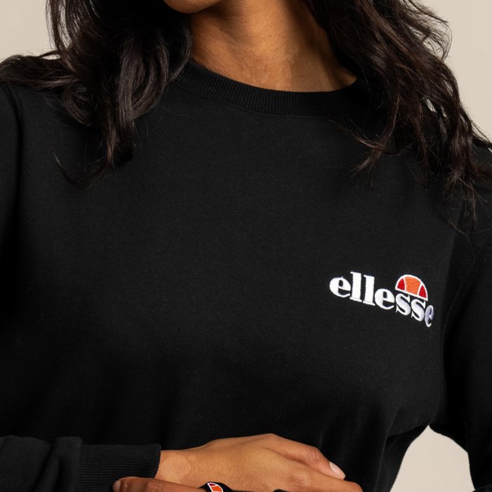 Mikina ELLESSE čierna TRIOME SWEATSHIRT SGS08847 011 BLK