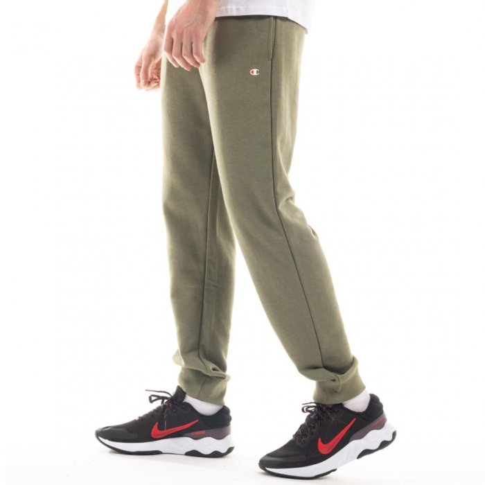 Tepláky CHAMPION zelené Rib Cuff Cargo Pant 218704 GS030 ALD