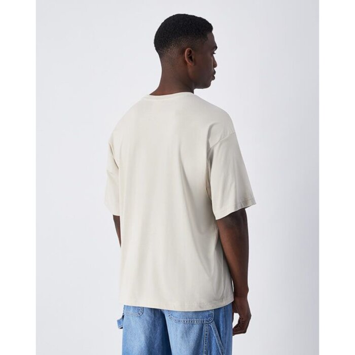 Tričko CHAMPION krémové Crewneck T Shirt 220270 ES057 SVL