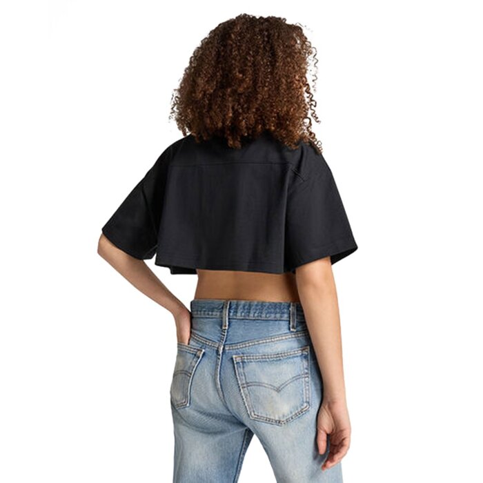 Tričko Converse čierna T SHIRT SPORTY CROPPED TEE 10027253 A01