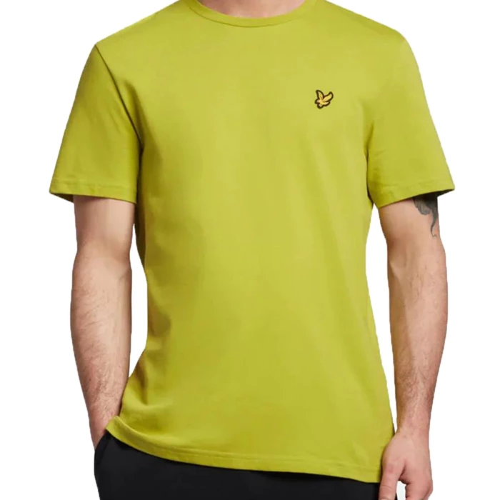 Tričko Lyle & Scott zelené Plain T-Shirt TS400VOG W874