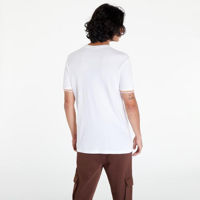 Tričko ELLESSE čierne T SHIRT KINGS TEE SHP16443 908 WHT