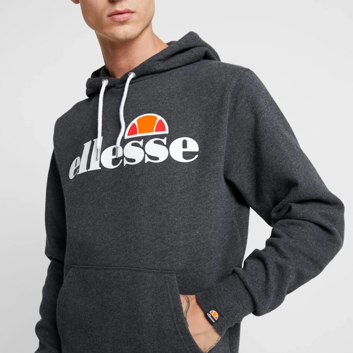 Mikina ELLESSE sivá SL GOTTERO SHC07407 106 DARK GREY