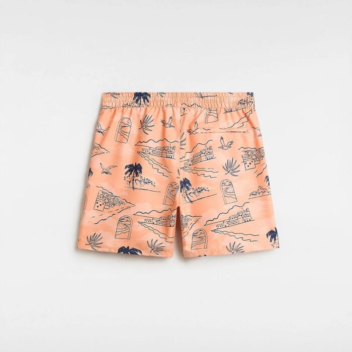 Šortky VANS oranžové MN PRIMARY SOLID ELASTIC B VN0008KUCR51