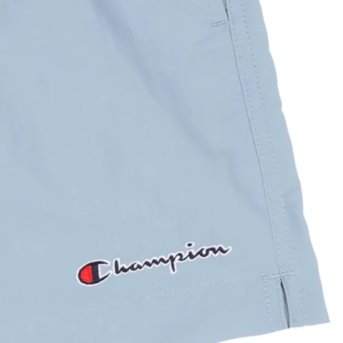 Šortky Champion modré Logo Beachshorts 217293 BS096 ASB