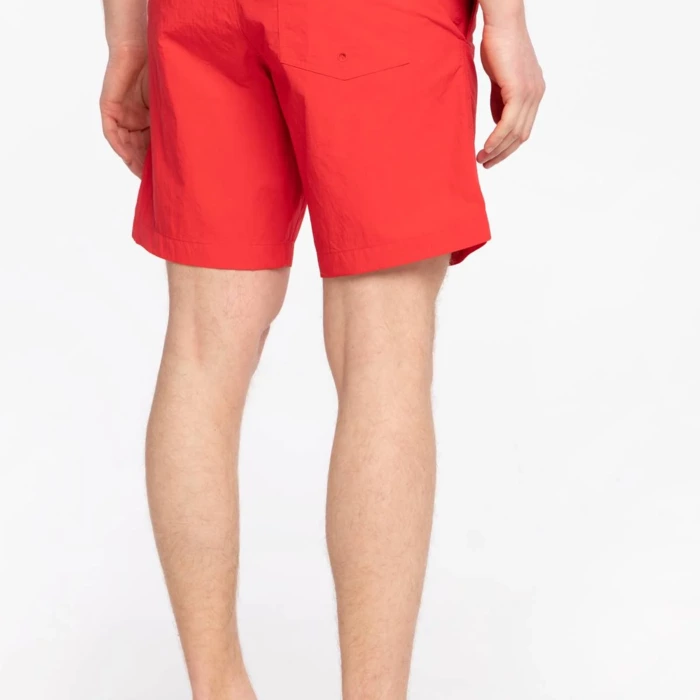 Šortky Champion červené Logo Beachshorts 216068 RS005 LLR
