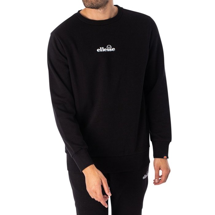 Mikina ELLESSE čierna KIAMTO Crew Sweatshirt SHP16467 011 BLK