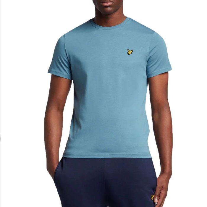 Tričko Lyle & Scott modré Plain T-Shirt TS400VOG W825