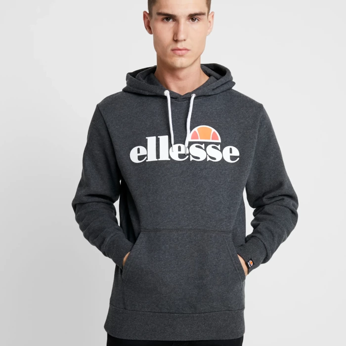Mikina ELLESSE sivá SL GOTTERO SHC07407 106 DARK GREY