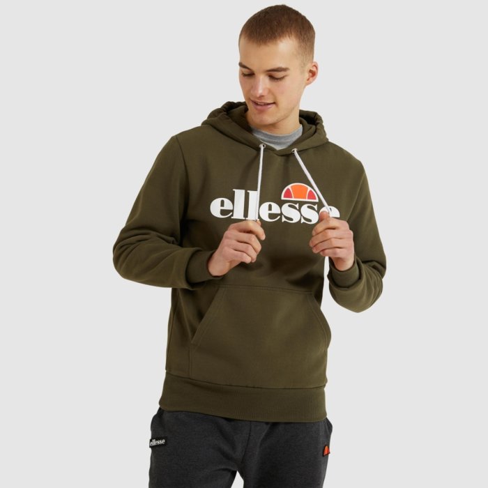 Mikina ELLESSE zelená SL GOTTERO SHC07407 506 KHAKI
