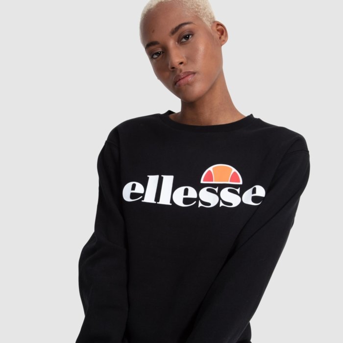 Mikina ELLESSE čierna AGATA CREW SWEATSHIRT SGS03238 011 BLK
