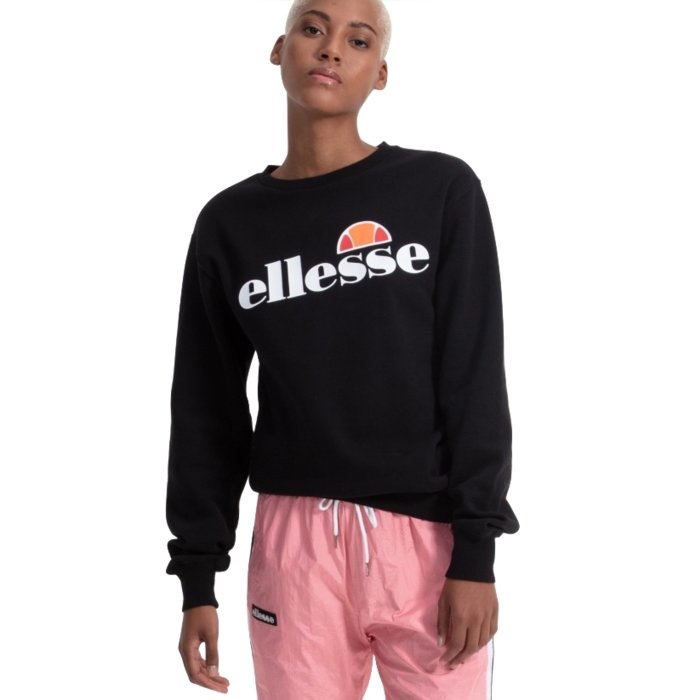 Mikina ELLESSE čierna AGATA CREW SWEATSHIRT SGS03238 011 BLK