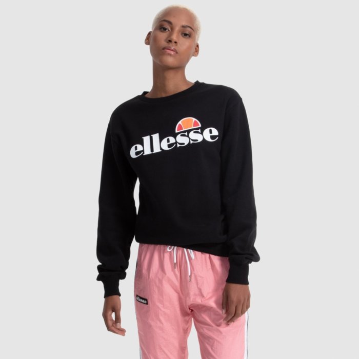 Mikina ELLESSE čierna AGATA CREW SWEATSHIRT SGS03238 011 BLK
