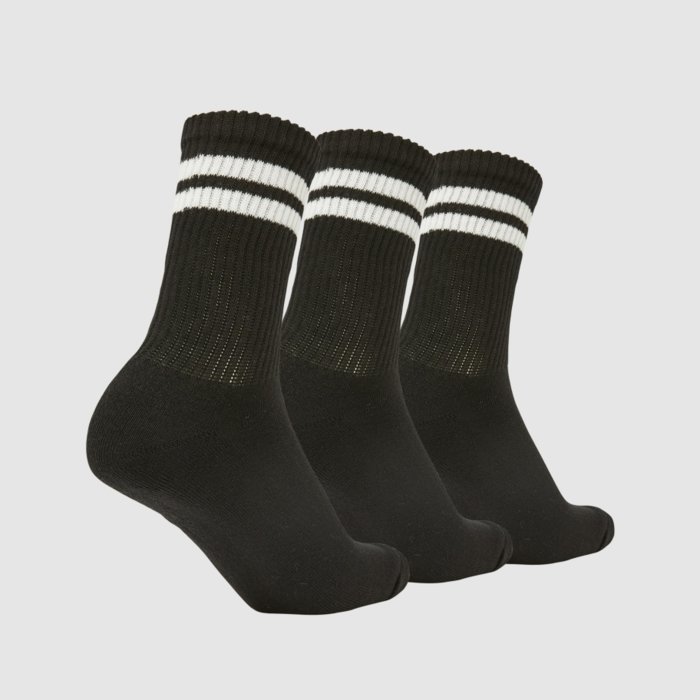 Ponožky ELLESSE čierne 3 páry PULLO SAAC0620 011 BLK