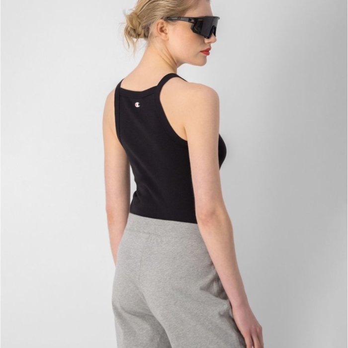 Tielko CHAMPION čierne Tank Top 116121 KK001 NBK