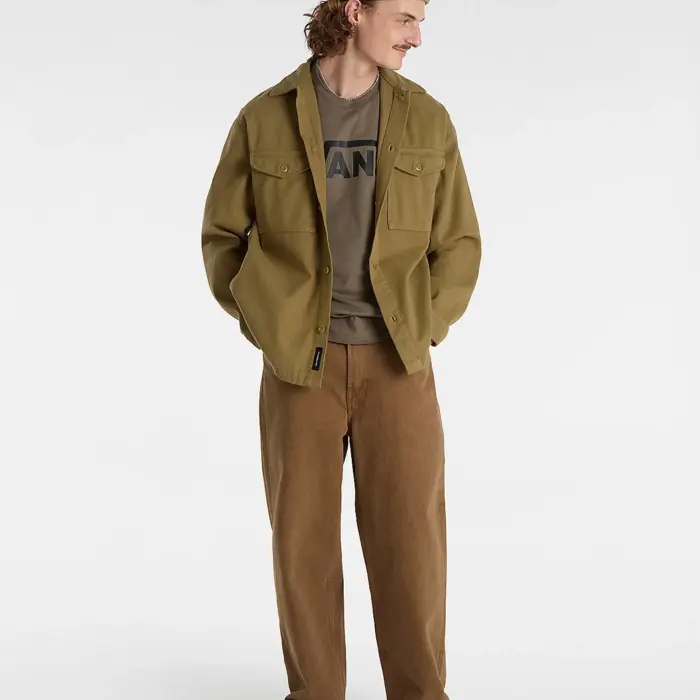 Tričko VANS hnedé MN VANS CLASSIC VN000GGG9JC1