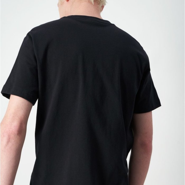 Tričko CHAMPION čierne Crewneck T Shirt 218496 KK001 NBK