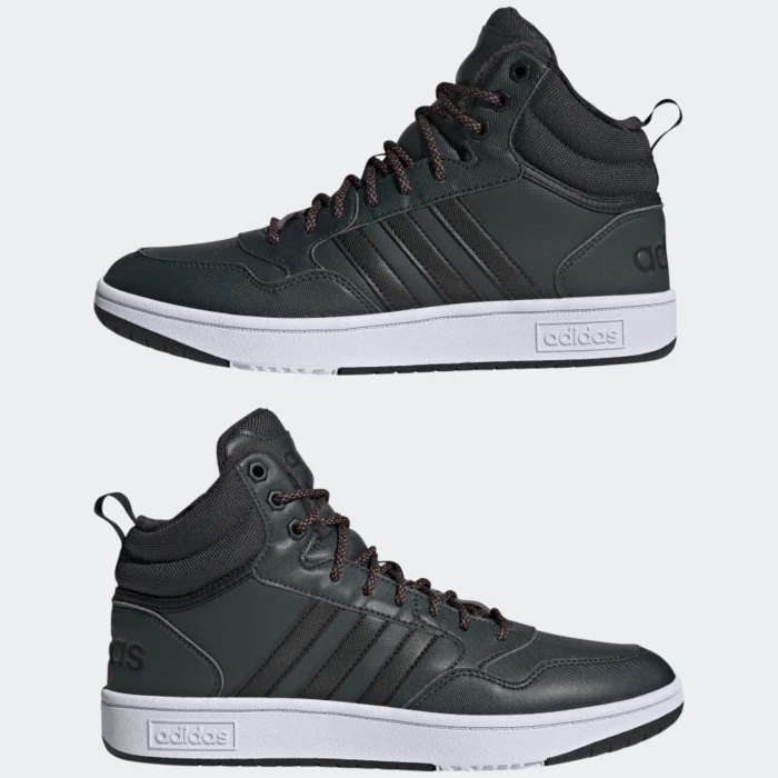 Obuv adidas zelená HOOPS MID 3.0 WTR GW6702