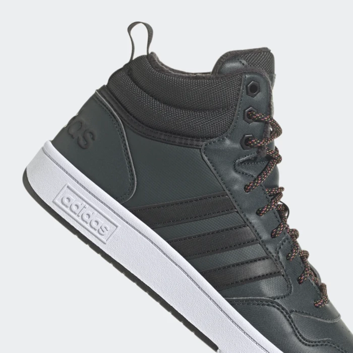 Obuv adidas zelená HOOPS MID 3.0 WTR GW6702