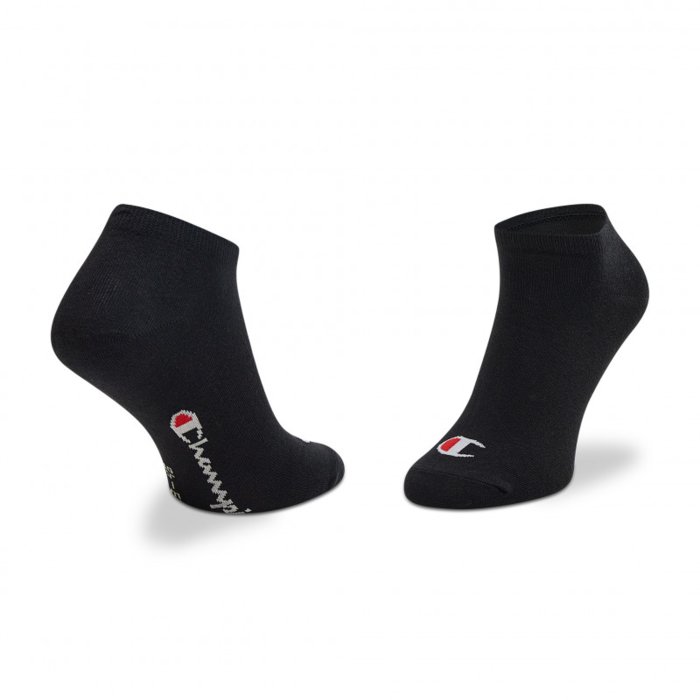 Ponožky Champion čierne 3 páry 3pk Sneaker Socks U24560 KK001