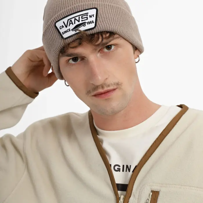 Čiapka VANS hnedá MN MILFORD BEANIE VN000UOUYEH1