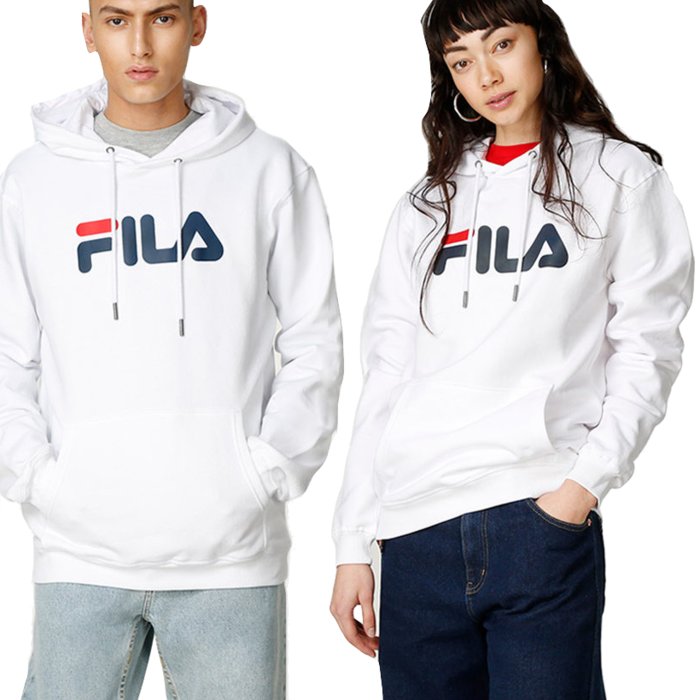 Mikina FILA biela CLASSIC PURE HOODIE 681090 M67