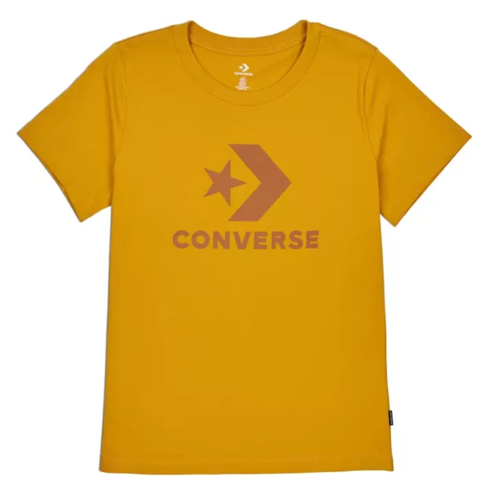 Tričko Converse hnedé W STAR CHEVRON TEE 10018569 A30