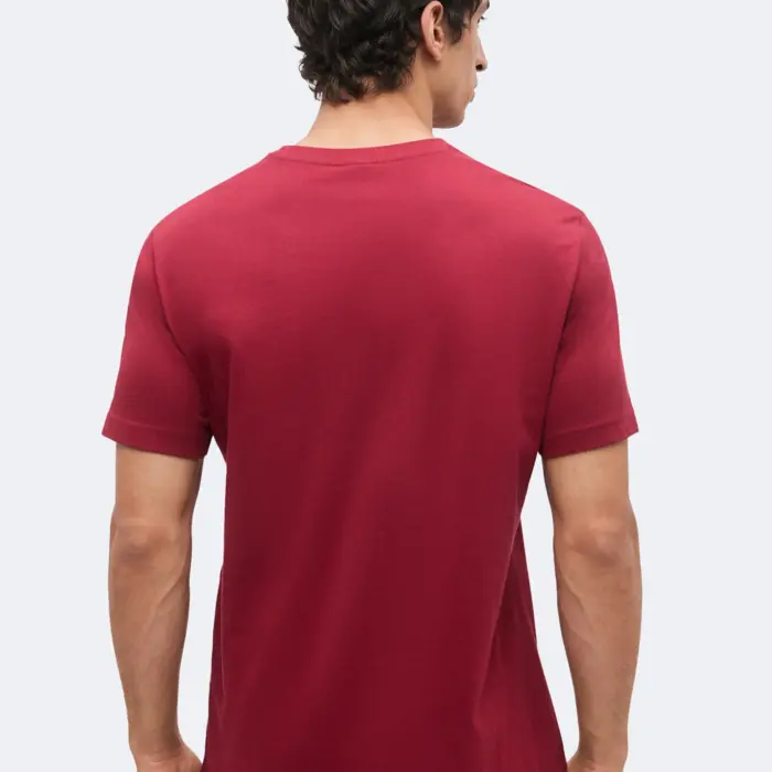 Tričko CHAMPION bordové Crewneck T Shirt 222992 RS508 TBR