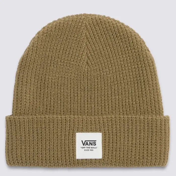 Čiapka VANS zelená Vans Waffle Cuff Beanie VN000HSUCUQ1