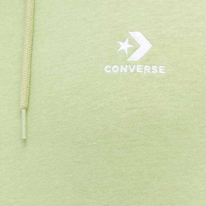 Mikina Converse zelená STANDARD FIT LEFT CHEST STAR C 10023874 A29
