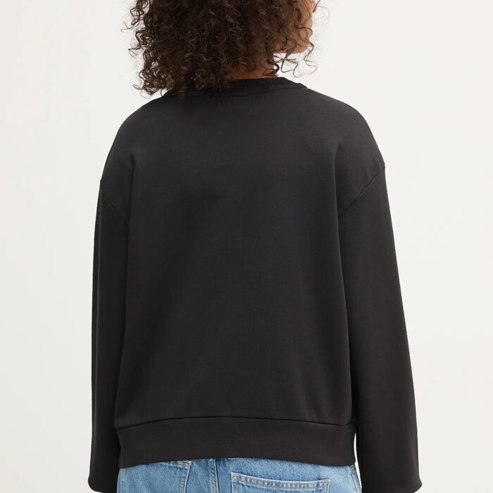 Mikina VANS čierna W ESSENTIAL H-FT RLX CREW VN000RAMBLK1