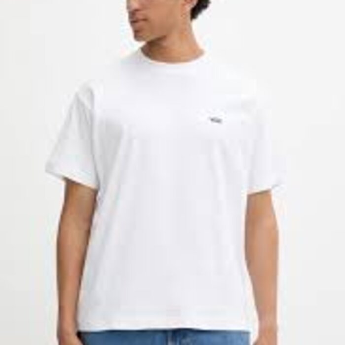 Tričko VANS biele MN LEFT CHEST SS LOGO T VN000R9XWHT1