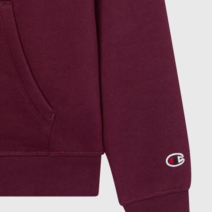 Mikina CHAMPION bordová Hooded Sweatshirt 118032 RS522 MMRY