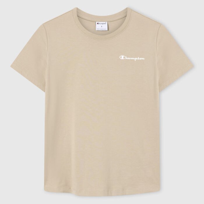 Tričko CHAMPION krémové SS Tee T Shirt 118408 MS041 DUN