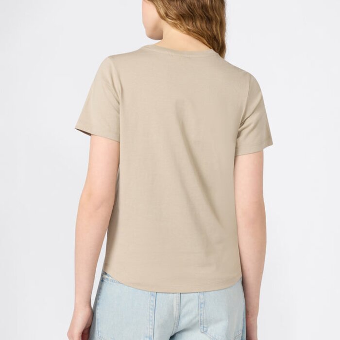 Tričko CHAMPION krémové SS Tee T Shirt 118408 MS041 DUN