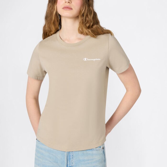 Tričko CHAMPION krémové SS Tee T Shirt 118408 MS041 DUN