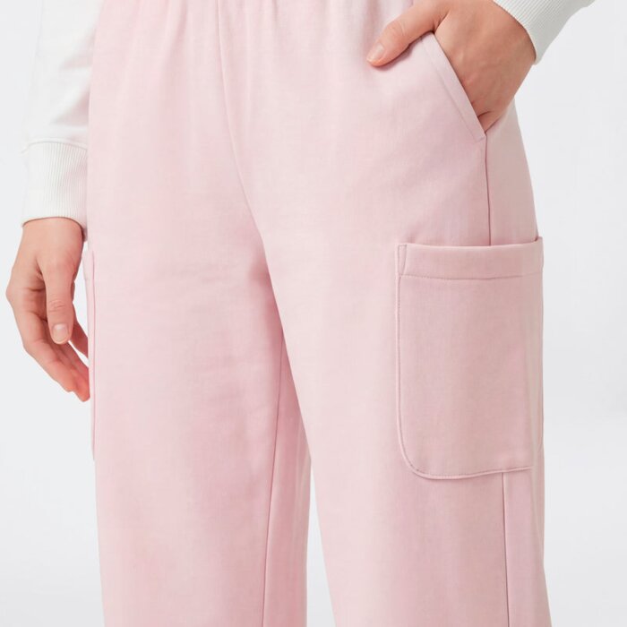 Tepláky CHAMPION ružové Wide Leg Pants 118619 PS222 PMP